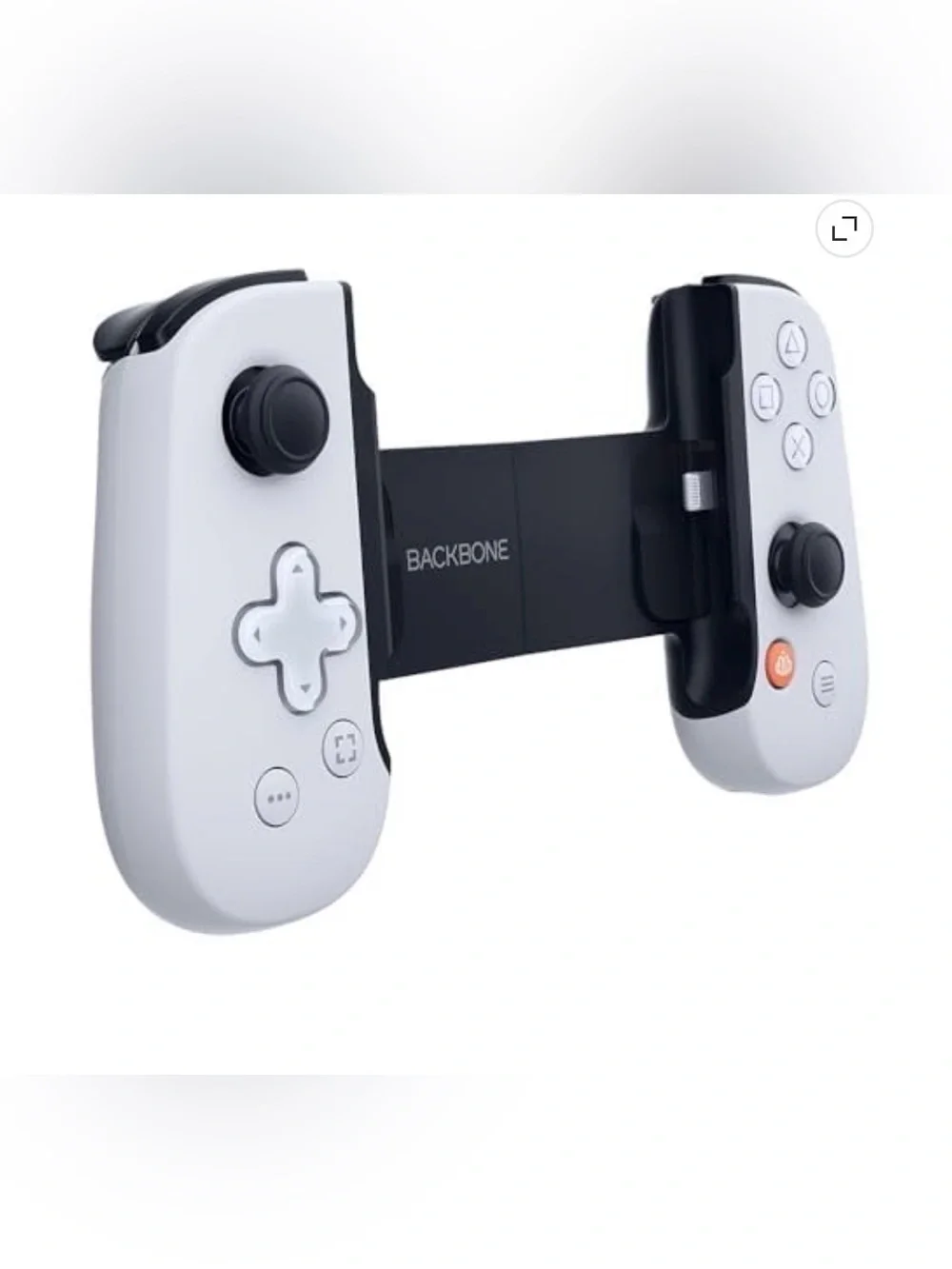 Gaming Controller - White Mobile Backbone for iPhone
